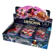 Disney Lorcana TCG Rise of the Floodborn Booster Box ENGLISH, BRAND NEW & SEALED