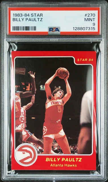 1983-84 STAR #270 BILLY PAULTZ PSA 9