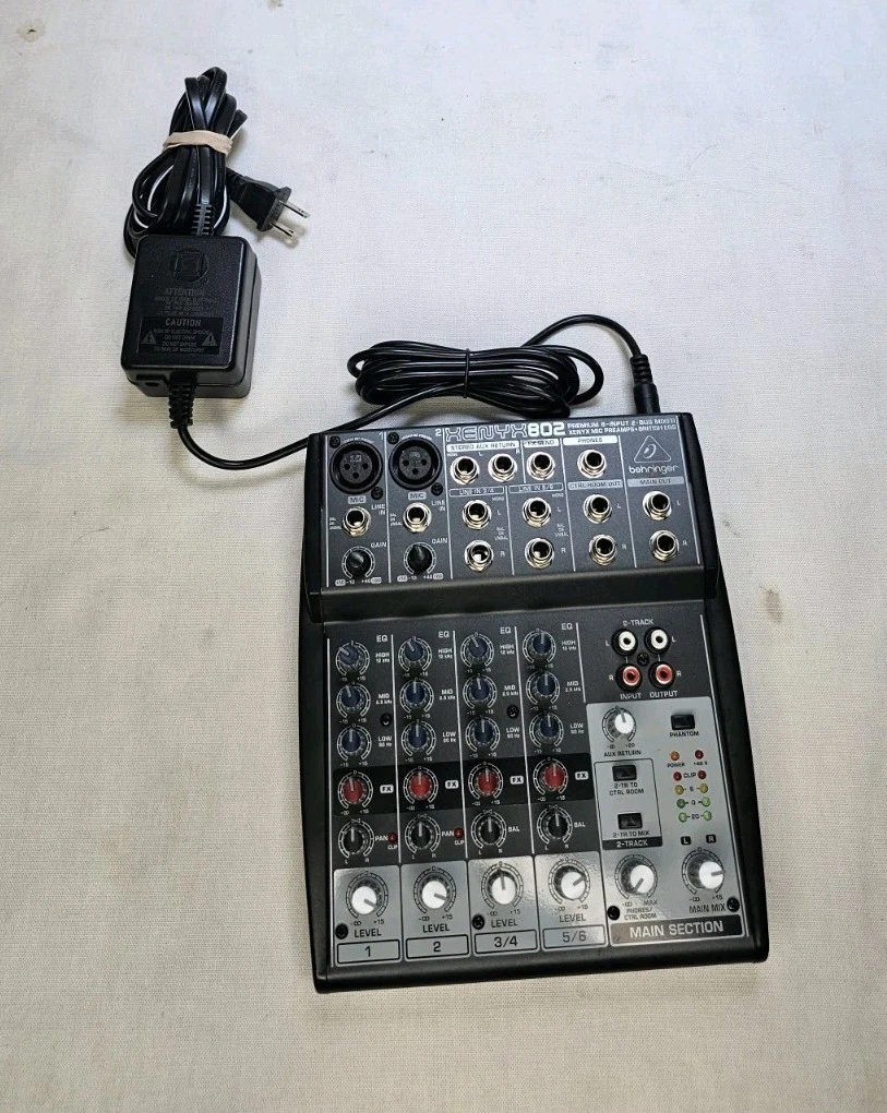 Behringer Xenyx 802 Mixer for sale - eBay