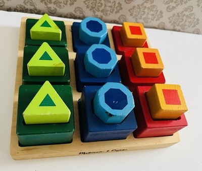 Melissa and & Doug Holz Form Sequenz Sortierer Set Spielzeug L