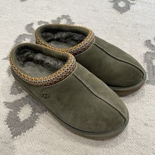 UGG Tasman II Slip-on Comfort Shoes Moss Green Suede Women's 7