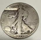 1935 D WALKING LIBERTY 90% SILVER HALF DOLLAR US MINT COIN ER39