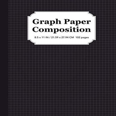 Graph Paper Composition Notebook Quad Ruled 5x5 Grid Paper for St