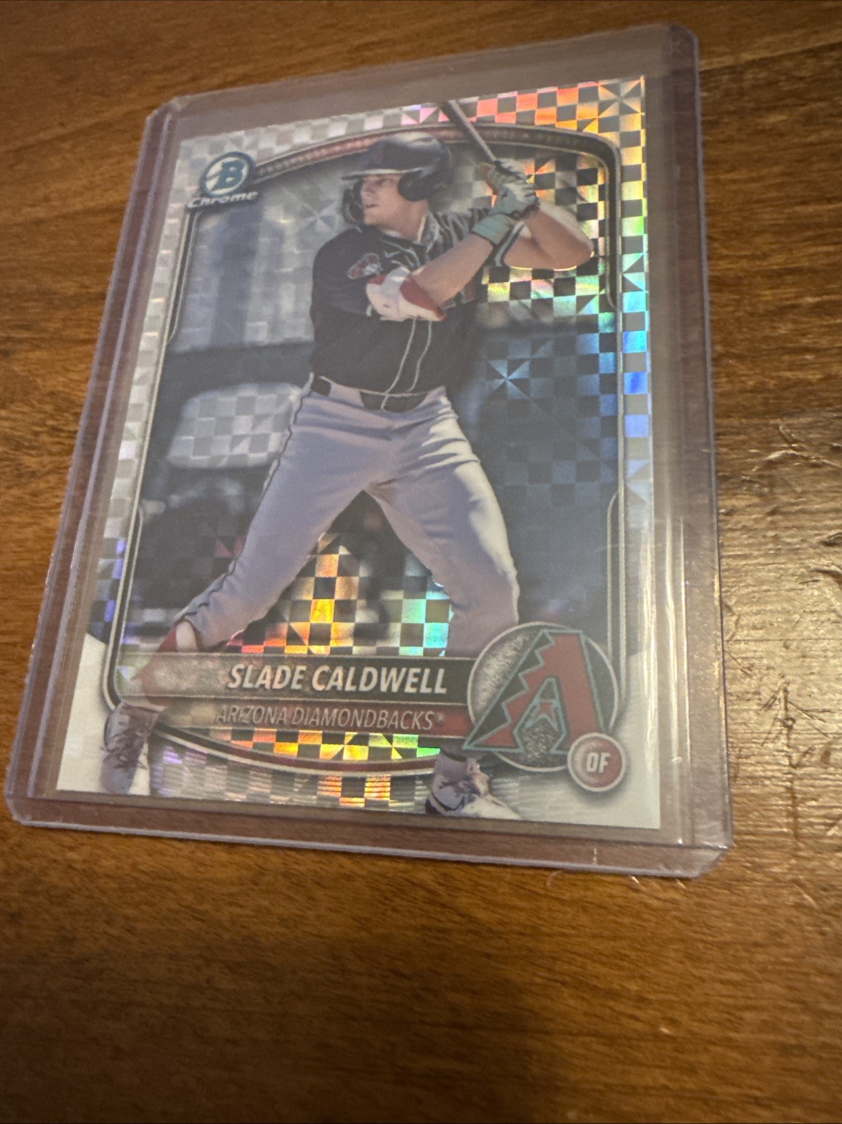 2025 Bowman - Chrome Prospects Slade Caldwell #BCP-21 X-Fractor (RC)