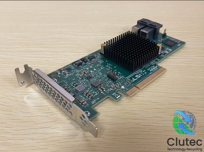 LSI Intel RS3UC080 PCI-E Dual Port SAS Raid Controller Card SYM-370-1099-00 HH