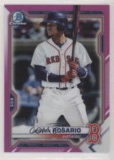 2021 Bowman Chrome Prospects Fuchsia Refractor /199 Jeisson Rosario #BCP-37 2a9