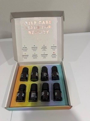 Organic Oil Aromatherapy Set 8 Piece 5 ml