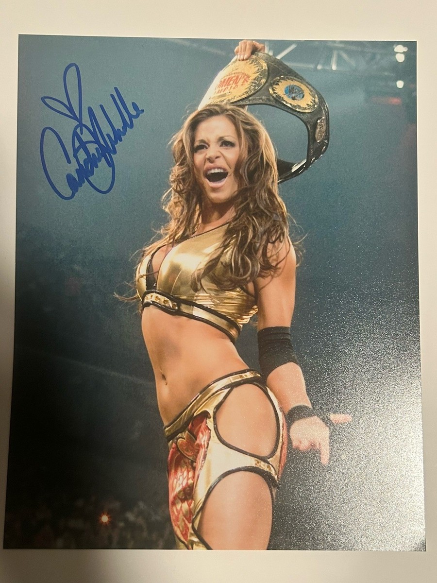 WWE NXT Candice Michelle Signed Autographed 8x10 Photo | eBay