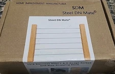 Steel DN Mate 100 Pack Swage Lad Screws Stainless Steel T316 For Wood Post 
