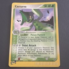 Pokemon Cacturne 2/100 - Holo Rare - EX Sandstorm 2003 - LP on eBay
