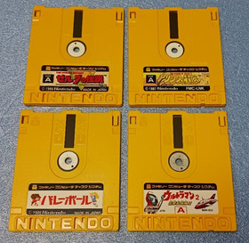 Famicom Disk System Game Lot x8 Nintendo Tested Zelda Mario Ice Hockey Japan