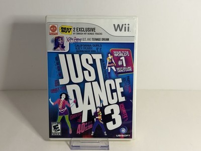 JUST DANCE 3 (Nintendo Wii, 2011) Complete CIB Target Exclusive