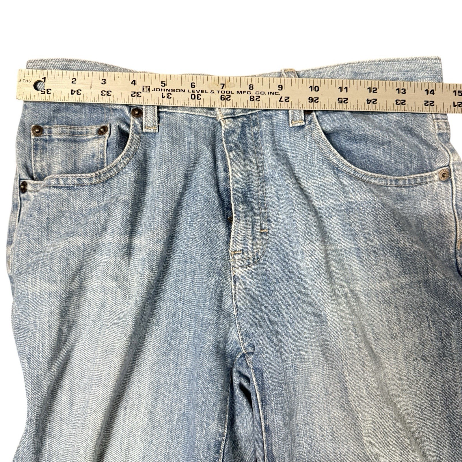 Vintage 90s Calvin Klein High Rise Boot Cut Jeans Iconic Denim thumbnail 5