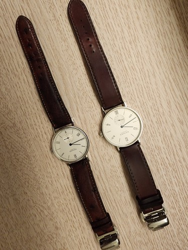 NOMOS TANGENTE & LUDWIG. 2-COUPLE WATCH. GERMANY.