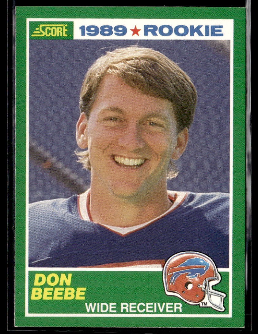 1989 Score #265 Don Beebe ROOKIE CARD RC