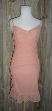 Fashion Nova Pink Sleeveless Lace Dress Womens Size Small Party Boho Romantic