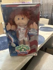 Vintage 1996 Cabbage Patch Kids OlympiKids Gymnast Doll Red Hair Green eyes CPK
