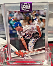 2025 Archives Series 2017 Topps 319 - Rookie On Card Autographs Seth Lugo /40. rookie card picture