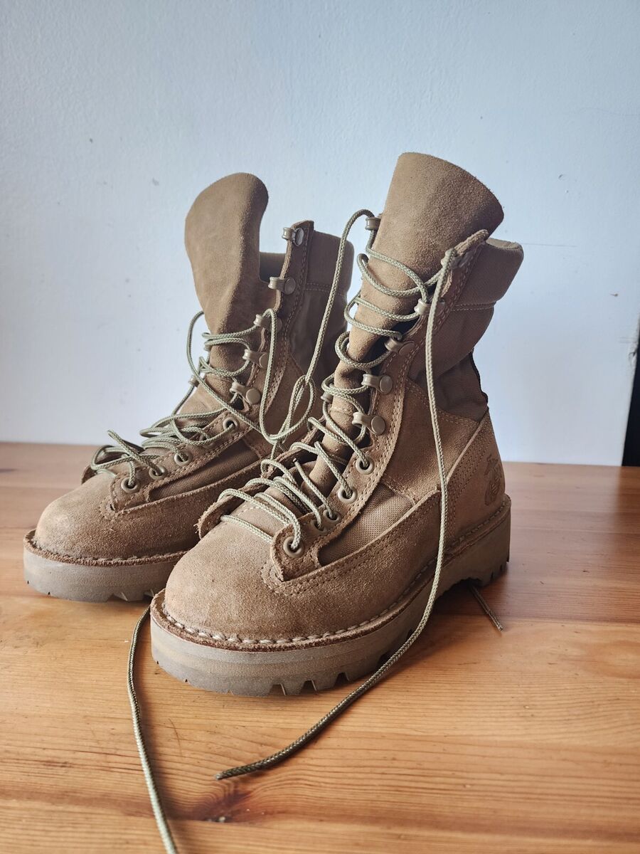 Danner Marine Hot Tan 26027 Leather Combat Vibram USA MADE Danner Marine Hot Tan 26027 Leather Combat Vibram USA MADE