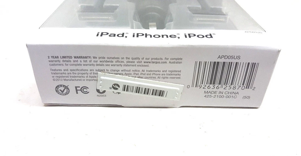  Targus Dual Car Charger for iPad APD05US - Image 2 of 4