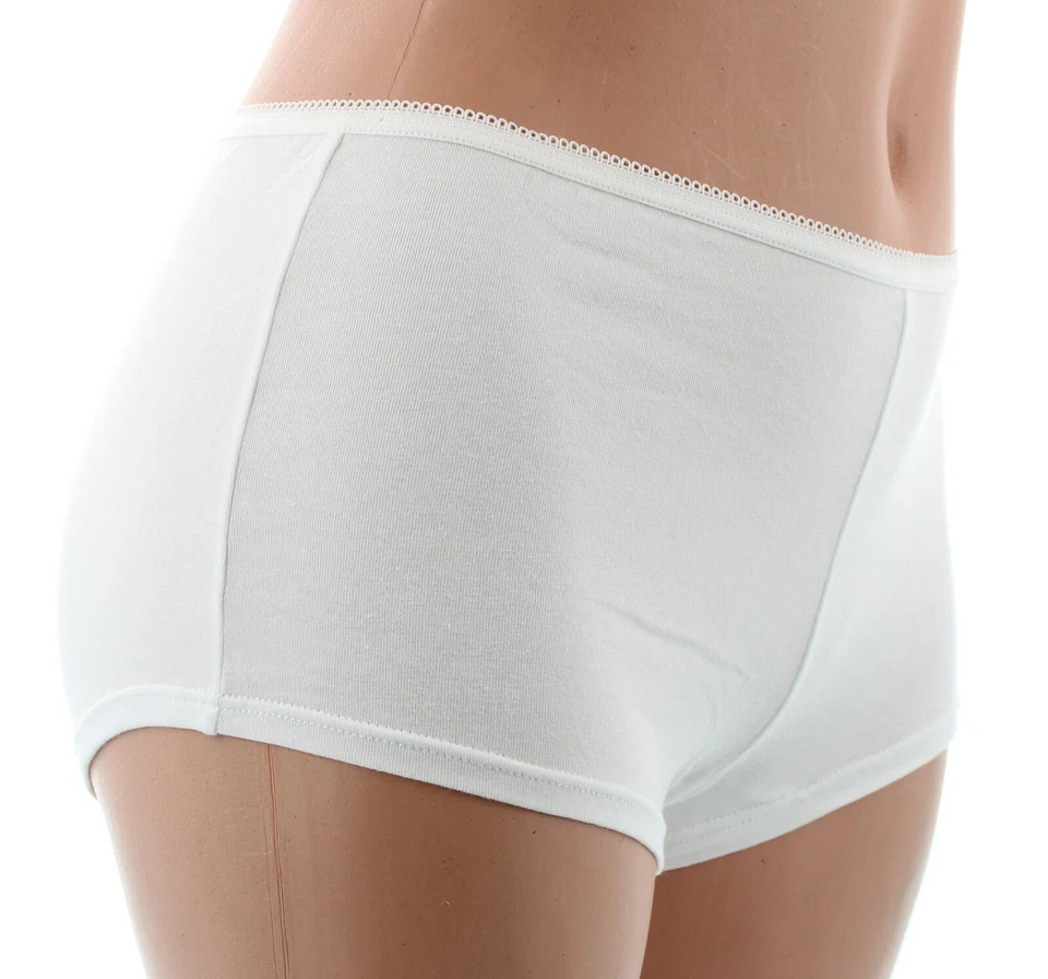 Maidenform Boyshorts Underwear Panty, Women's Cotton Stretch Tagless, 3 Pack - Image 3 of 4