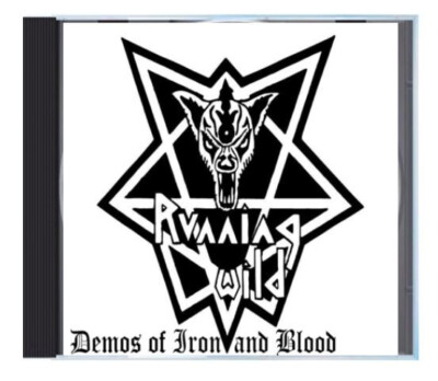 Running Wild demos of iron and blood cd black heavy doom metal 80s Iron Maiden