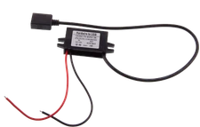 12VDC to 9VDC USB hardwired for TRIPLTEK motorcycle mount