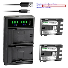 Kastar Battery LTD2 USB Charger for Canon OEM NB-2LH 2L Genuine CB-2LW E160814
