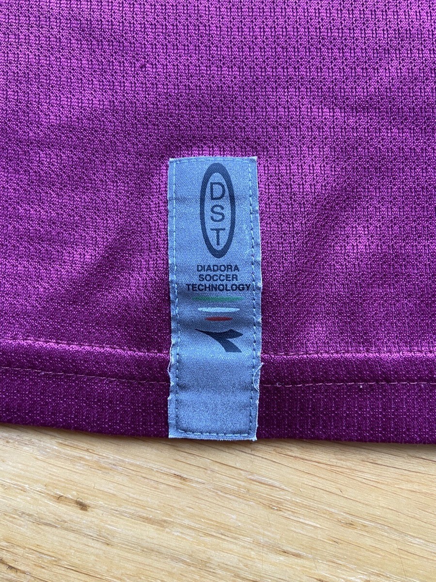 Maillot De Football Aston Villa FC - 3ème Kit 2000/2001, Diadora, Taille LB (Jeunesse)