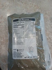 Chef  5 Minute Meals - Low Sodium -  Chili Macaroni  survival /camping /MRE