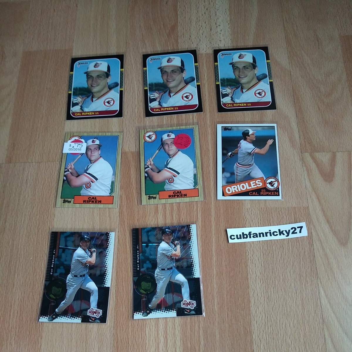 Cal Ripken Jr. トレーディングカード 16/50（Cal Ripken Jr 