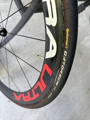 Campagnolo Bora Ultra Carbon Tubular Wheelset 700c Rim Brake +
