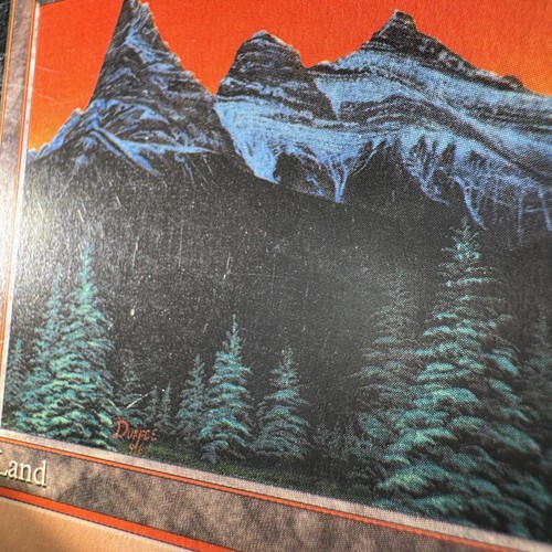 MTG ~ 2x ~ Mountain (Middle Chasm) ~ POR Magic Portal ~ 1997 English ~ MP - Picture 12 of 22