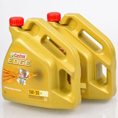 2x CASTROL EDGE 5W-30 M TITANIUM Öl MB 229.31 51 52 für BMW Longlife-04 LL-04