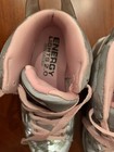 Pre Owned Very Nice 9 Light Mode/ Rechargeable Girl Skechers Size 2 Color Silver — photo 4