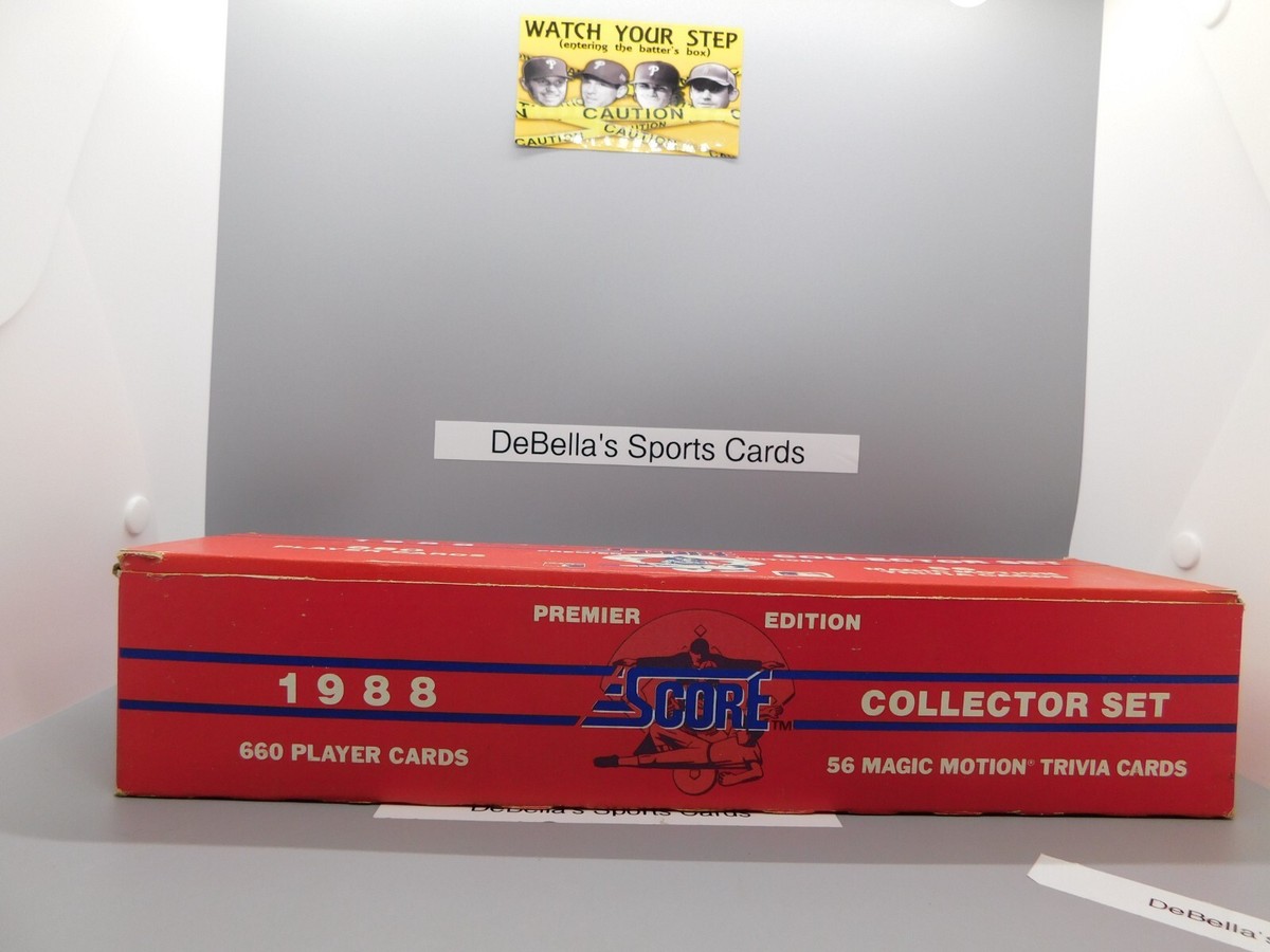 1988 Score baseball complete set 660 Cards | eBay