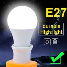 Portable E27 Bulb Lamp LED Work Light For Dewalt 20V MAX Series Lithium Battery