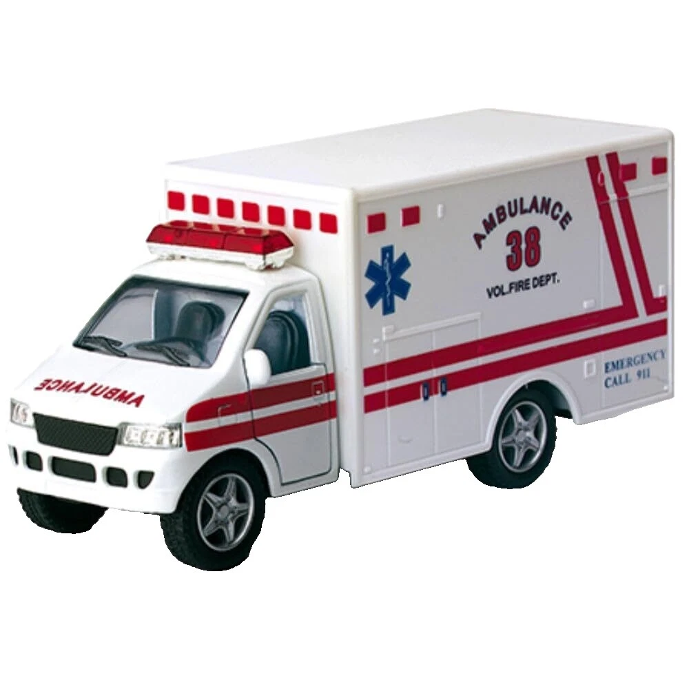 Kinsmart Contemporary Manufacture Diecast Ambulances
