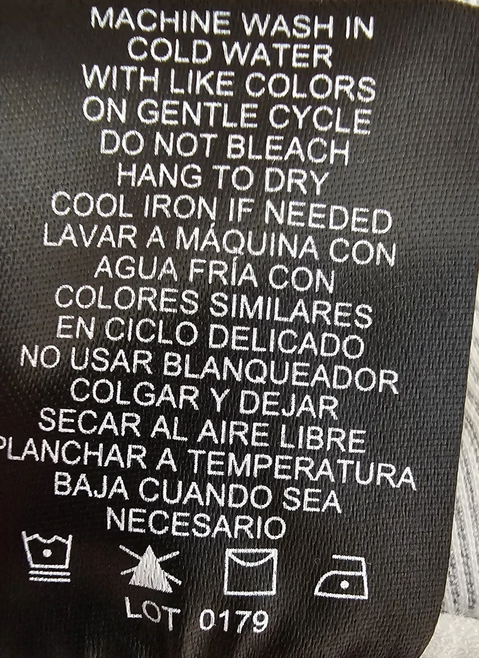 Hilary Radley Womens Shorts Size M Medium Off White Gray Striped NEW - Image 4 of 4