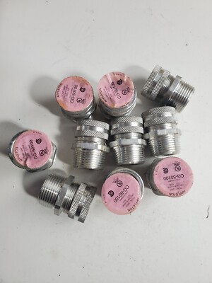 APPLETON CG-50100 (Box Of 10) Alum. 1" INCH Cord Grip, .500-.625 Cable ...
