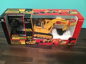 new bright excavator