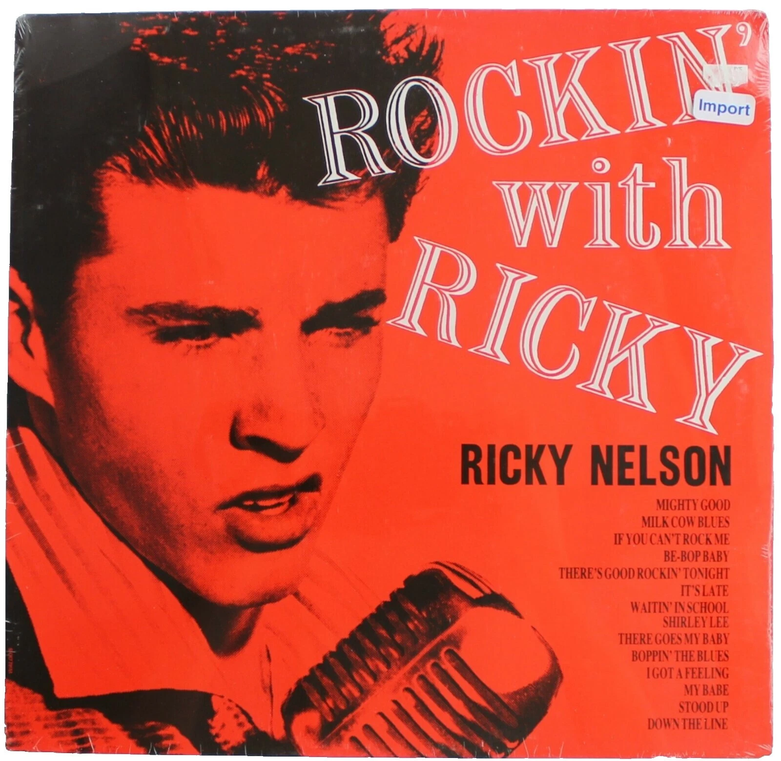 Discos de vinilo de rock Ricky Nelson