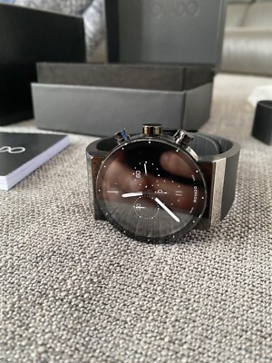Movado Men's 0606501 Sapphire Synergy Chronograph Black Rubber