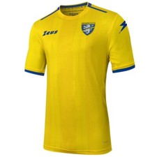 Frosinone Calcio Yellow Home Football Shirt 2018/19 BNWT Zeus S