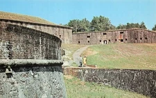 Naval Air Station Pensacola Florida FL Florida Navy USAF Fort Vtg Postcard E14