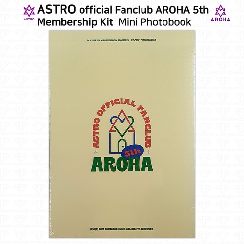 ASTRO 5th Official Fanclub AROHA Membership Kit Poster Tumbler Coaster Photobook - Picture 4 of 28