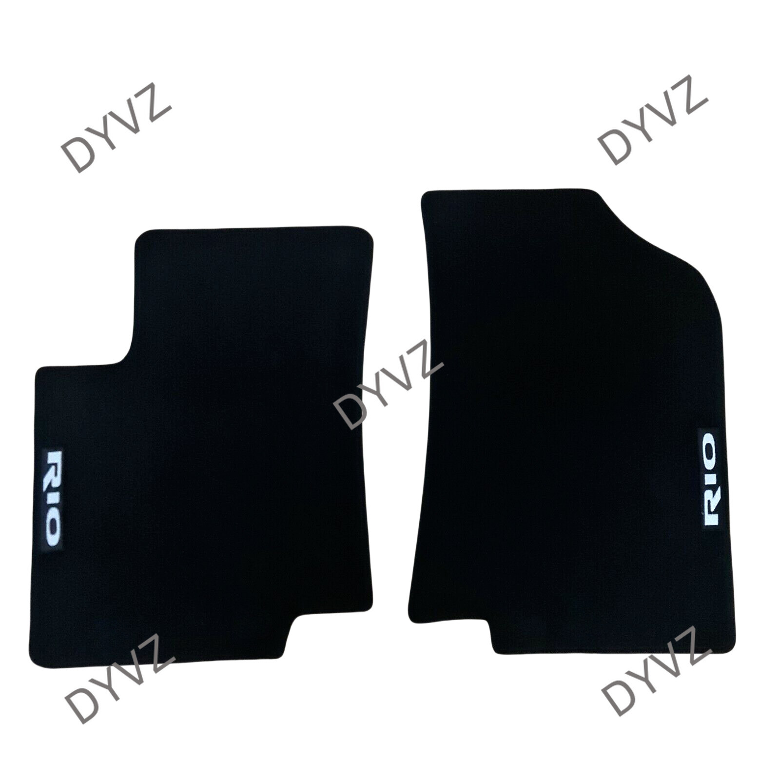 Suitable forKia Rio front floor mats, velvet waterproof black carpet new product