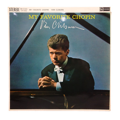 Van Cliburn - My Favorite Chopin, LP, Album (Vinyl) SB-2143 Red Seal Label NM/EX