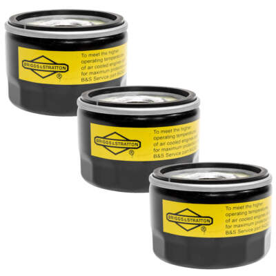 #ad #ad 3PK Genuine OEM Briggs amp; Stratton 842921 Oil Filter 492932S 695396 Vanguard $49.99