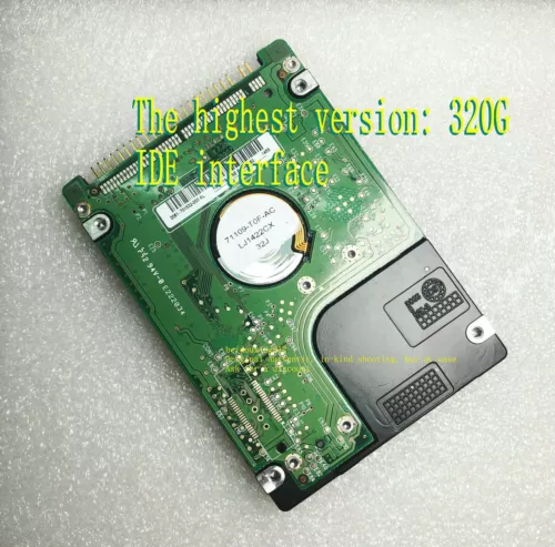 320G 5400RPM 2.5'' notebook hard drive: IDE interface highest version